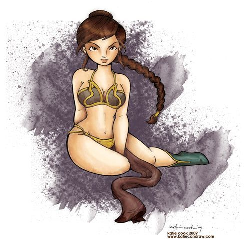 Best Slave Leia Artwork Images On Pinterest Star Wars Star